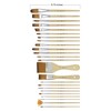 Jerry Q Art 24 Pcs Artist Paint Brush Set with