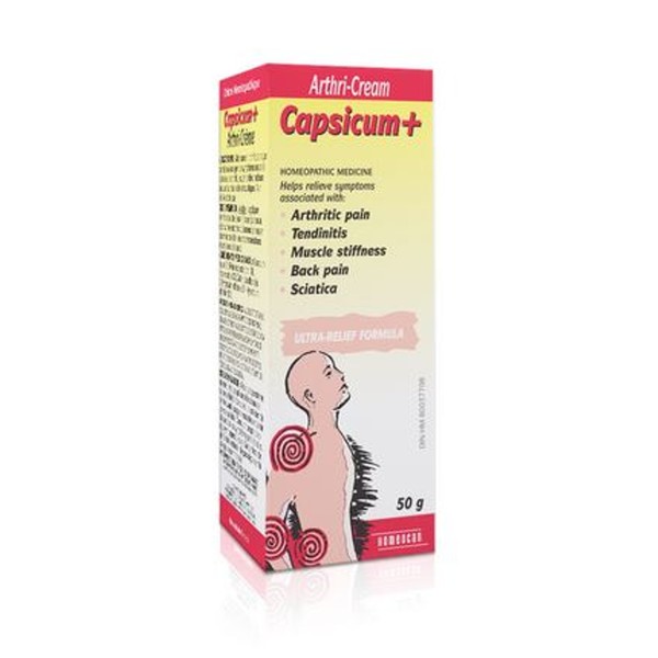 Homeocan Capsicum + Cream 50 Grams