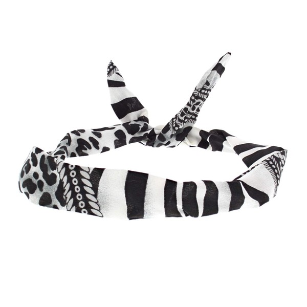 Zac's Alter Ego Animal Print Leopard & Zebra Pattern Wire