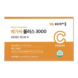 Vitamin Village 비타민마을 메가씨 플러스 3000 3g x 90포 / 써클 Vitamin Village Mega C Plus 3000 3g x 90 Sachets / Circle