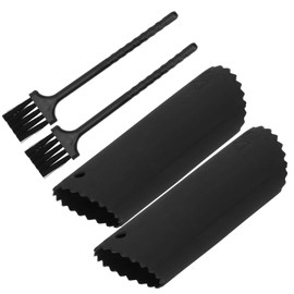 Juegos de Peladores de Ajos, 2 Peladores de Ajos, Peladores de Ajos, Tubos de Rodillo Pelador con BrCAhes, Herramienta de Cocina sin Olor de Silicona de Grado Alimenticio, Color