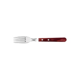Tramontina Table Fork Polywood Jumbo 8.5" Red Dishwasher Safe Made in Brazil 21136/070 TRAMONTINA