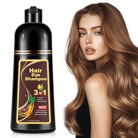 Champú Instant Hair Color para Cabello,hair dye shampoo,Champú Tinte Instantáneo 3 En 1 Fórmula Suave Que contiene Ingredientes Naturales,shampoo tint