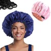 Lumbor37 Gorro de Dormir Ajustable 2 Piezas, Gorro para Dormir