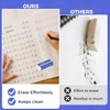 2B White Plastic Eraser, 20Pcs Soft Pencil Erasers Rectangular Eraser
