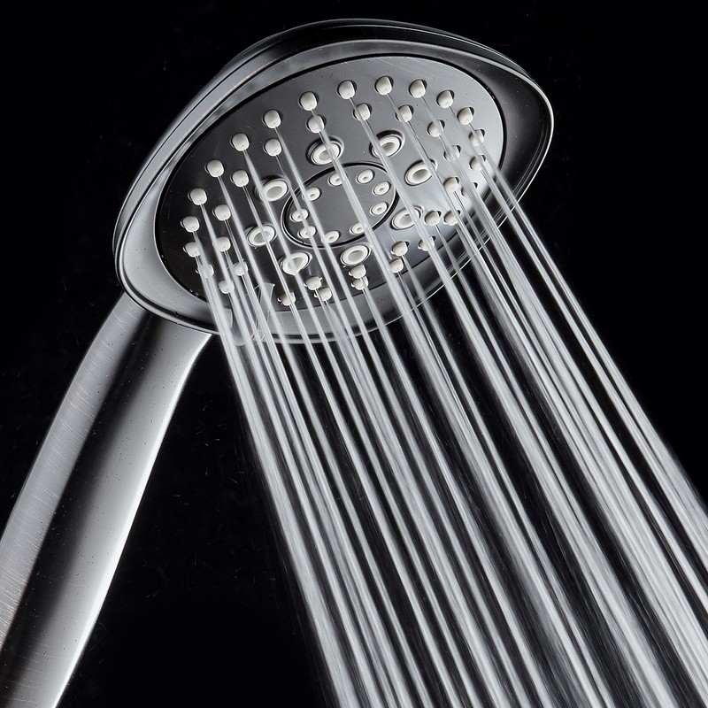 AquaDance, Oil-Rubbed Bronze Luxury Square 6-setting High-Pressure Hand Extra-Long 72"