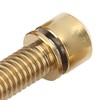 Bike Stem Bolts Screw M6 20mm Accurate Thread Rustproof Reliable