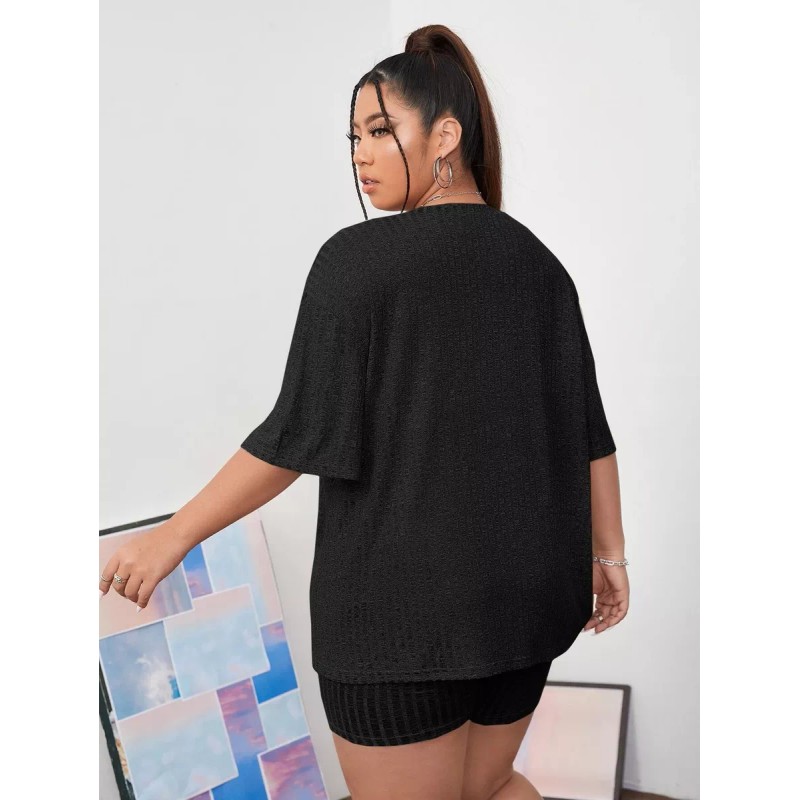 COMODO Conjunto Short Leggins Y Top 2 Pieza Mujer Casual