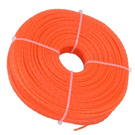Nylon Trimmer Cord 2.7mm 100m Twist Shape String Trimmer Line for Lawn Mower Heavy Duty Cutters