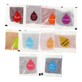 Gadpiparty 10Pcs Tie Dye Powder Kit DIY Fabric Dyeing Pigment for Adults Non Fade Craft Supplies for Cotton Linen for Creative Art Projects