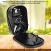 Professional Aluminum Alloy Key Lock Box Wall Mounted Outdoor Key