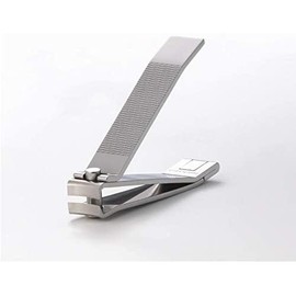  SUWADA Nail Clipper, Re-sharpenable, Foldable, Good Design, Best 100 Award, Stainless Steel, Silver