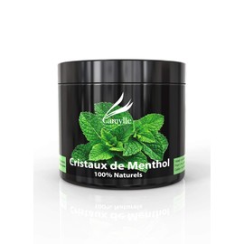 Camylle - Cristaux de Menthol - 100% Natural Menthol Crystals for Sauna - Refreshing with Fresh and Strong Aromas - 250g