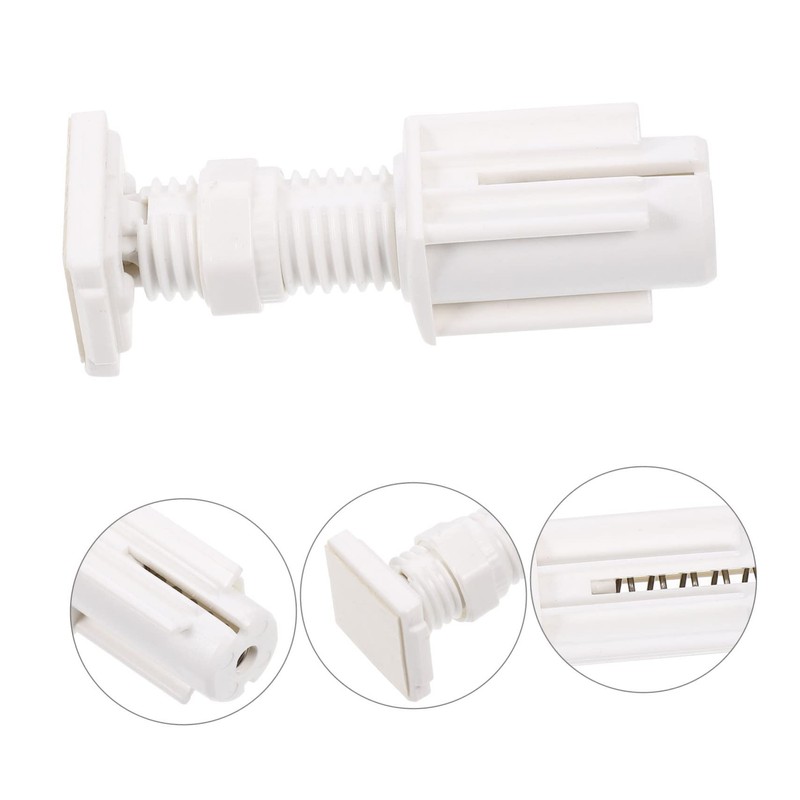 HOMSFOU 4pcs Window Blinds No Drilling Mount Brackets Easy Install