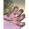 Milky Rung Leo Handmade Nail Tips - Short Square /