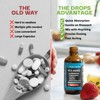 Ashwagandha & Turmeric Liquid Drops - Vitamin C, Sea Moss,