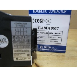 NHD C-18D10M7 NHD Magnetic Contactor Coil 440V Normally Open