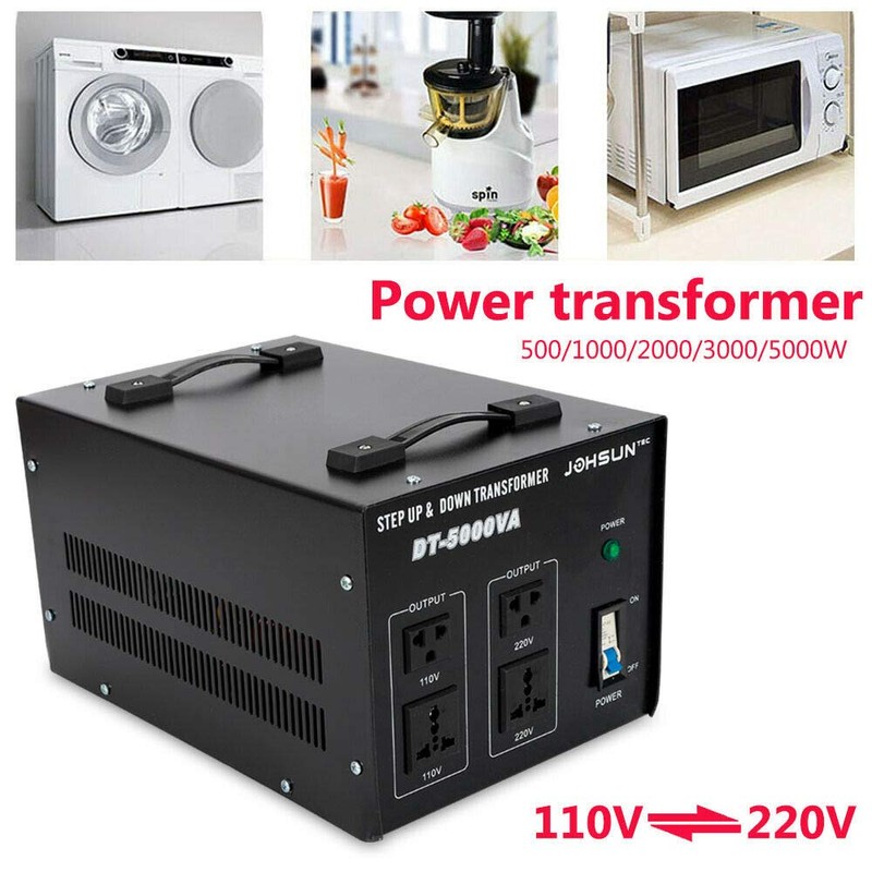5000W Step Up & Step Down Voltage Transformer Converter, 110-220