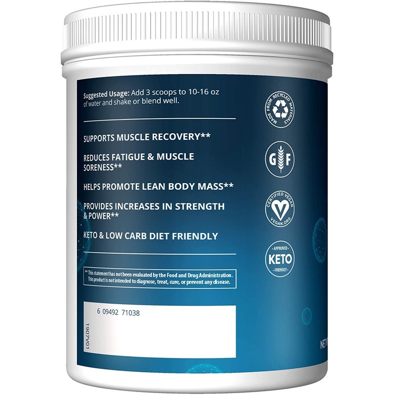 MRM Nutrition Reload BCAA+G Post-Workout Recovery | Watermelon Flavor |