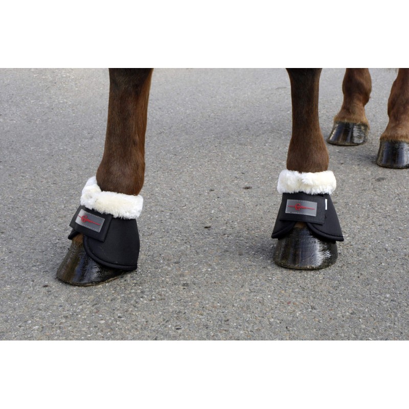 Covalliero Kerbl 3222161 Jumping Bell Teddy Fleece Black Pony