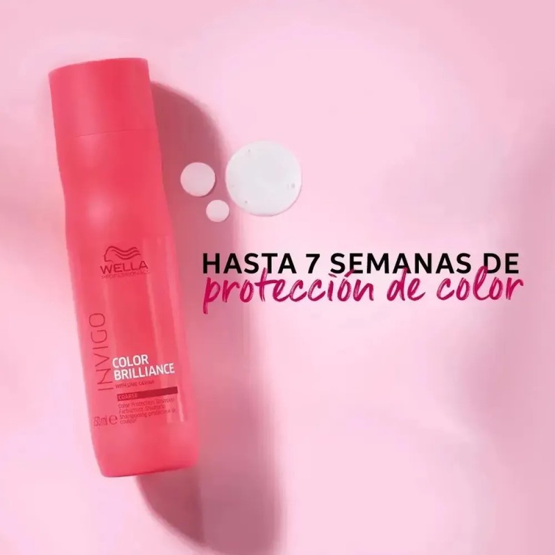 Shampoo Brilliance Wella Proteccion Color 250ml Invigo