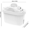 SPARE SQUARE Replacement Water Filter Cartridges for Brita® Maxtra+® Plus,
