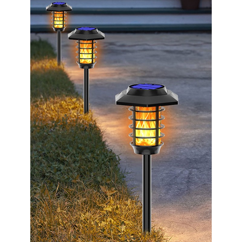 Solar Garden Lights Outdoor Waterproof Landscape Lighting Torches Garden Lights
