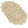 kilofly Handmade Crochet Round Cotton Lace Table Placemats Doilies Value