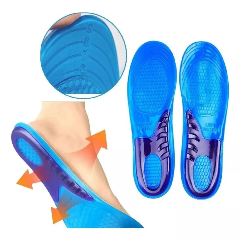 Salaron 2 Pares Plantilla Ortopedica De Gel/descanso/deporte/trabajo