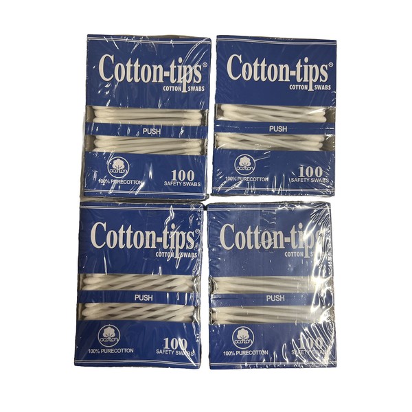 Cotton Tips 400 Cotton Swabs - For Ear Wax -