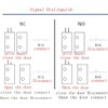 Magnetic Door Switch RC-33 NC Recessed Wired Security Window Door