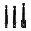BLACKROBOT 3-Pieces Impact Socket Adapter, 1/4" 3/8" 1/2" Impact Grade