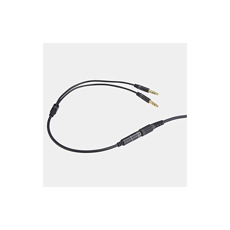 SOUND WARRIOR Audio Converter Cable 3.5mm 4 Pole Stereo Female