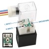Baomain 12V 5 Way 4 Position Solenoid Valve With Base