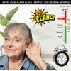 KEN-TECH Atomic Retro Twin Bell Alarm Clock Alarm Clocks for