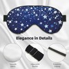 Sleep Eye Mask Blue Beautiful Shining Star Sleep Mask for