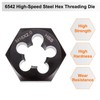 sourcing map Hex Threading Die M16 x 2 Metric Thread