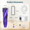 25 Pcs Replacement Parts Accessories for Narwal Freo Z10 Ultra