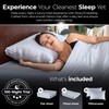 Silvery Silver Infused Bed Sheets Set - Award-Winning Self-Cooling Fabric