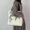 Zabonchi Cute Canvas Bag, Tote Bag, Large Capacity, Shoulder Bag,