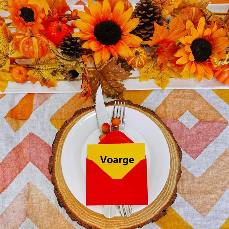 Voarge Pack of 100 Mini Envelopes Colorful Envelopes Blank Envelopes