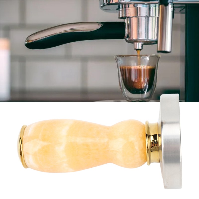 58mm Coffee Tamper Stainless Steel Ergonomic Coffee Pressing Tamper for
