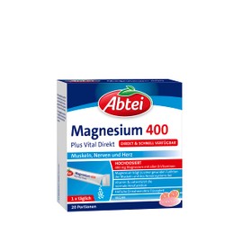 Abbey Magnesium 400 + Vitamin B Complex - Pack of 20