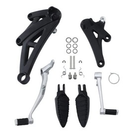 TCMT Front Driver Footpegs Bracket Lever Pedal Fit For Ducati Diavel 1200 2017-2018 Ducati Diavel Carbon 2012-2018