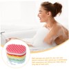 VICASKY 3Pcs Bathing Sponge Set Exfoliating Shower Scrubbers for Men