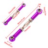 6Pcs Aluminum Alloy Adjustable Push RodsTurnbuckle Rod Linkage Accessories for