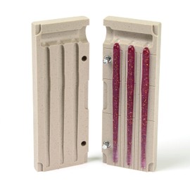 Soft Plastiс Mold Lure Making Injection Molds Fishing Lures Roboworm Straight Tail Worms 4.5'' Three Cavity