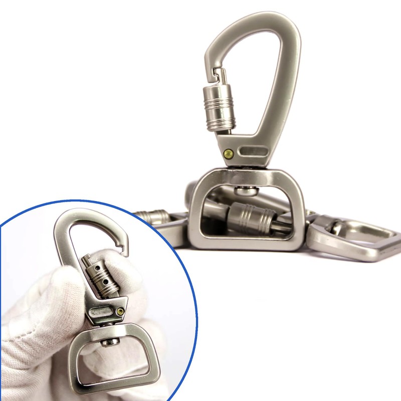 XQIGI Locking Dog Leash Clips 2 PCS, Snap Hook Quick