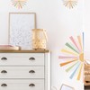 Half Sun Wall Decal Boho Sun Wall Stickers Half Rainbow