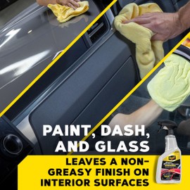 Meguiar's Paint, Dash & Glass - This Advanced Car Detailer is Perfect to Quickly Clean and Protect Your Car Inside & Out, Hydrophobic Boosted Car Cleaning for Paint, Plastic, Glass & More! 24 Oz Spray